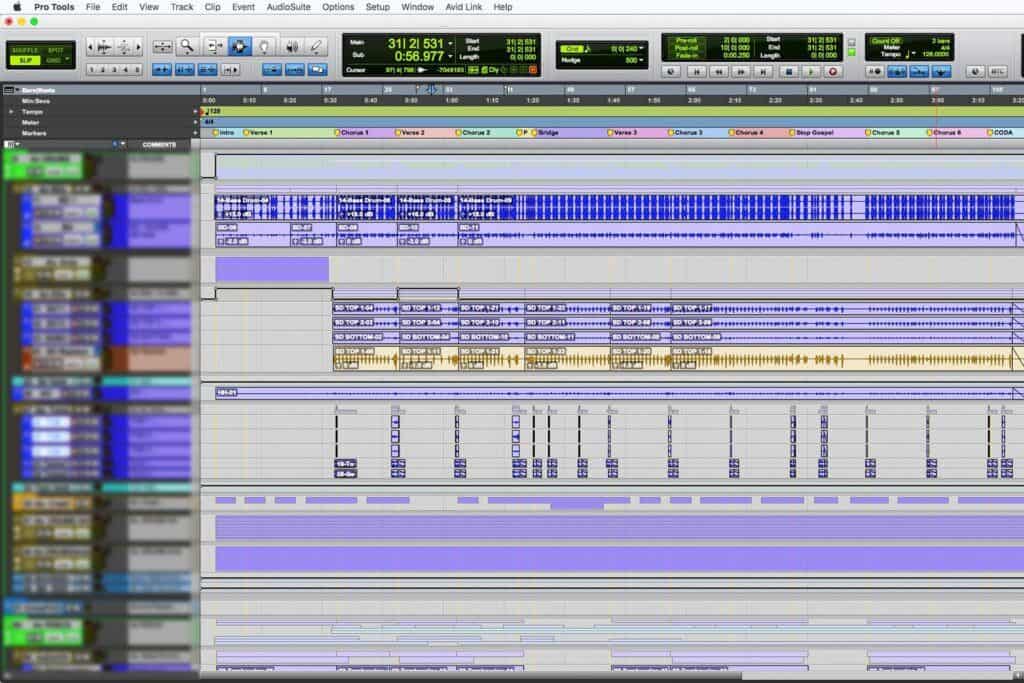 Edición en ProTools