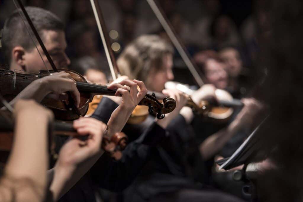 Grabación con orquesta sinfónica